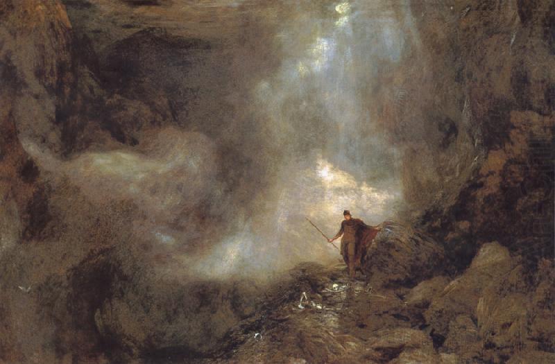 Arthur in the Gruesome Glen, Henry Clarence Whaite